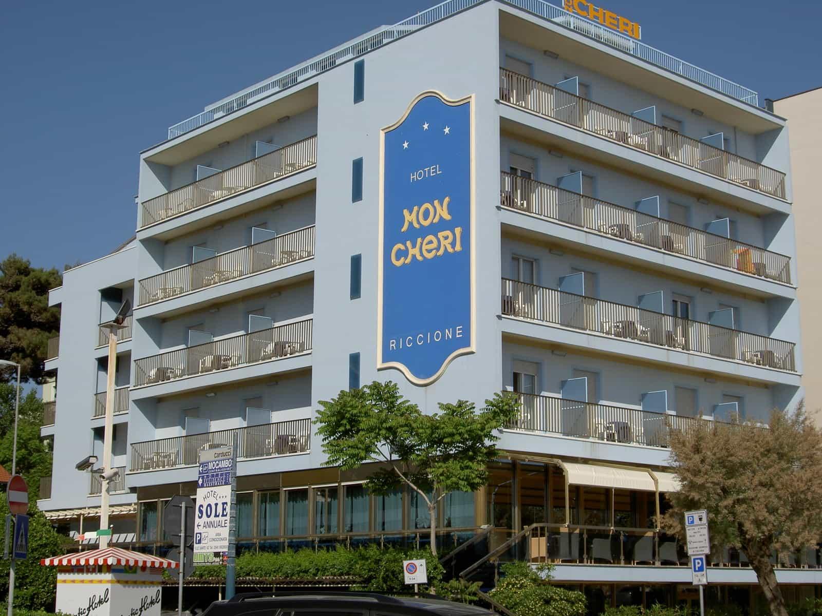 Hotel Mon Cheri リッチョーネ エクステリア 写真